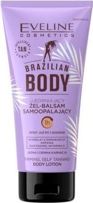 Actual product image Eveline BRAZILIAN BODY Żel-Balsam Samoopalający (Self tanning foam, 150 ml)
