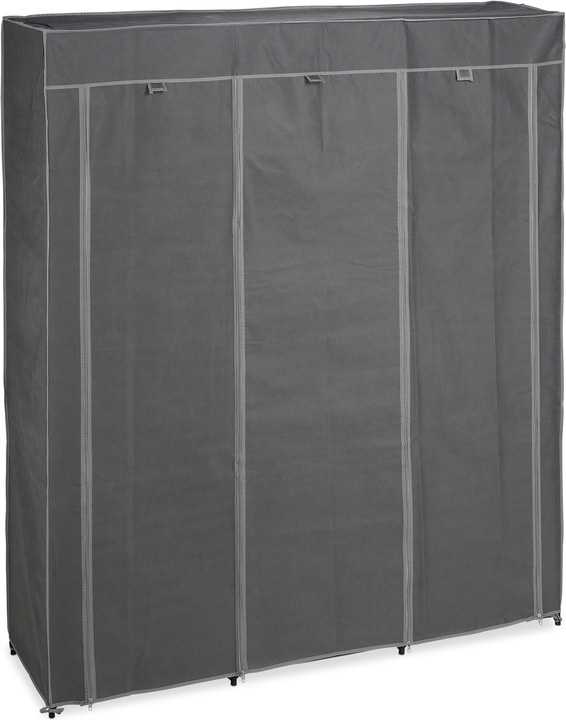 Immagine prodotto Relaxdays Armadio in tessuto (147 x 43 x 172 cm)