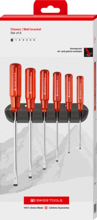 Produktbild PB Swiss Tools Schraubenziehersatz PB 240 (Schlitzschrauben)