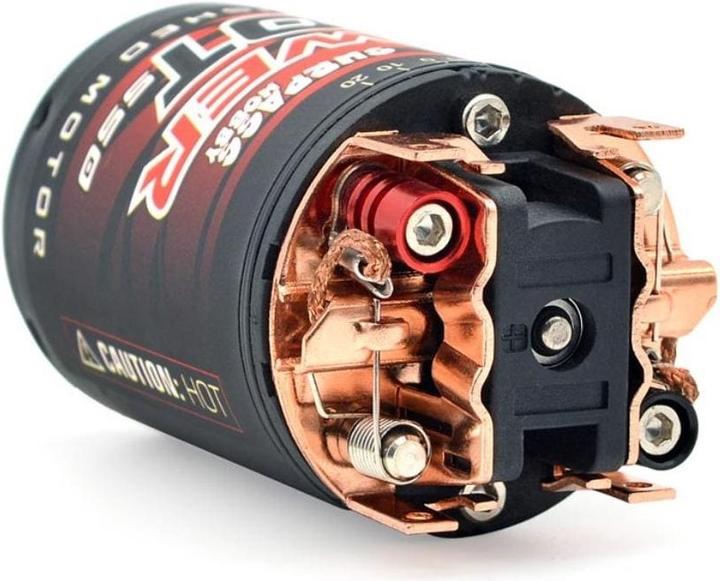 Image du produit Surpass Hobby Moteur Brushed 550 12T, 3 slots, 26000 rpm