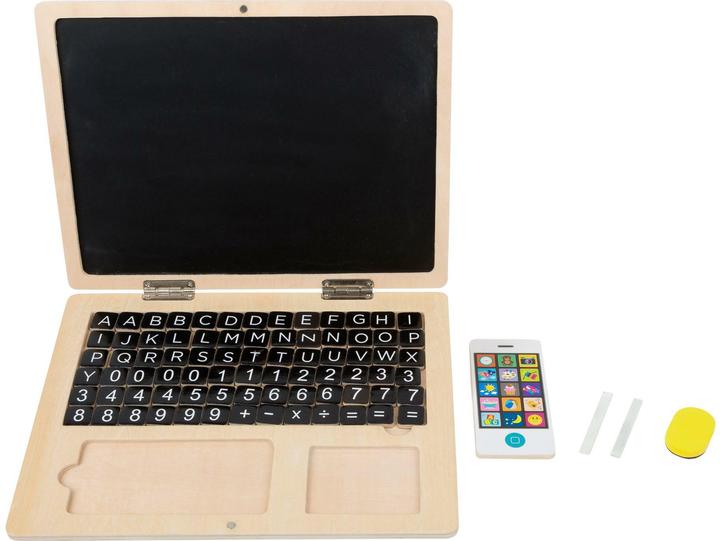 Immagine prodotto small foot Portatile di legno con scheda magnetica (Tedesco)