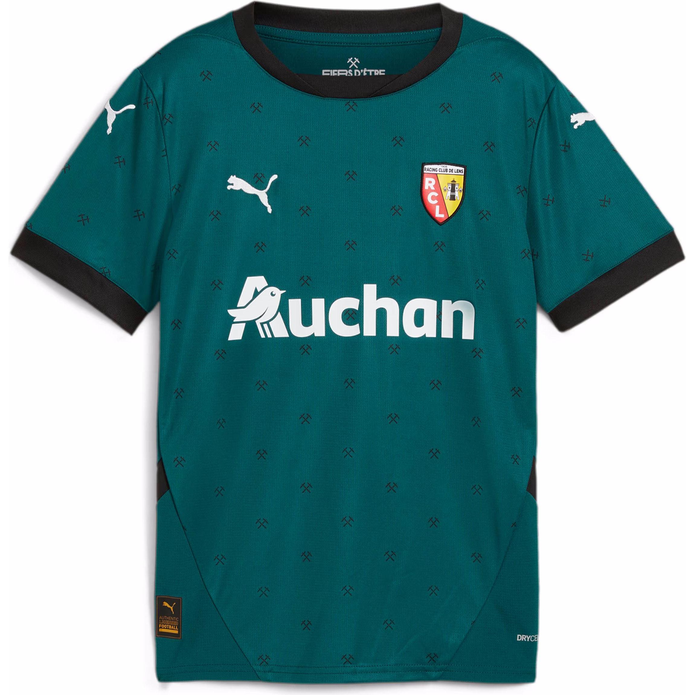 Puma, Unisex, Sportshirt, RCL Away Jersey Replica Jr (152), Grün, 152
