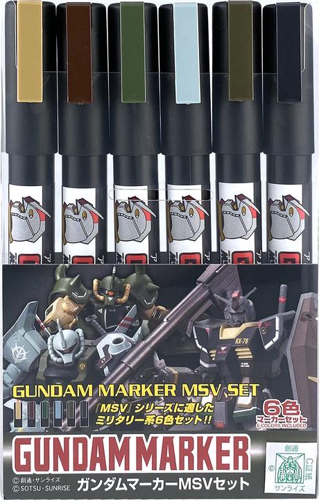 Produktbild Bandai Gundam Marker Set