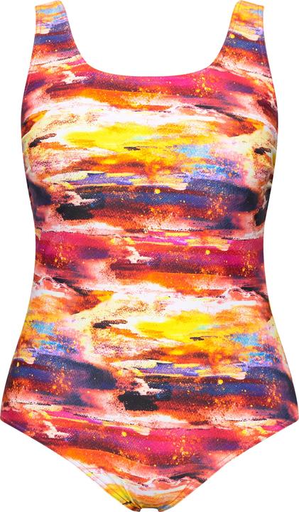 Image du produit Ulla Popken Maillot de bain, sans bonnets souples. Décolleté rond. Doublure sur le devant. (50, 52)