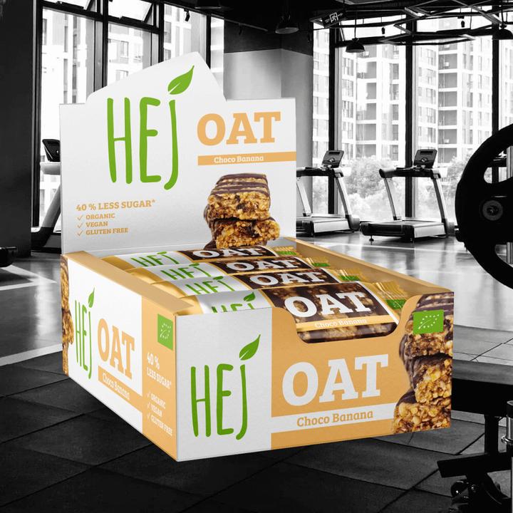 Produktbild HEJ Nutrition Hej Oat (bio) (12 x 45G) (Choco Banana, 1 Stk., 45 g)