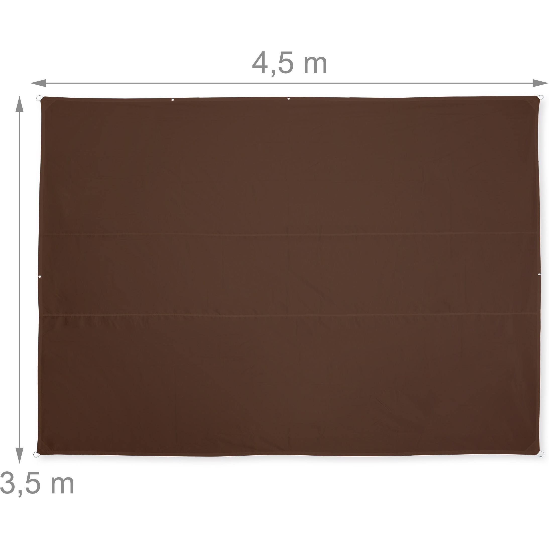 Thumbnail - Relaxdays, Sonnensegel, Sonnensegel (450 x 350 x 0.5 cm)