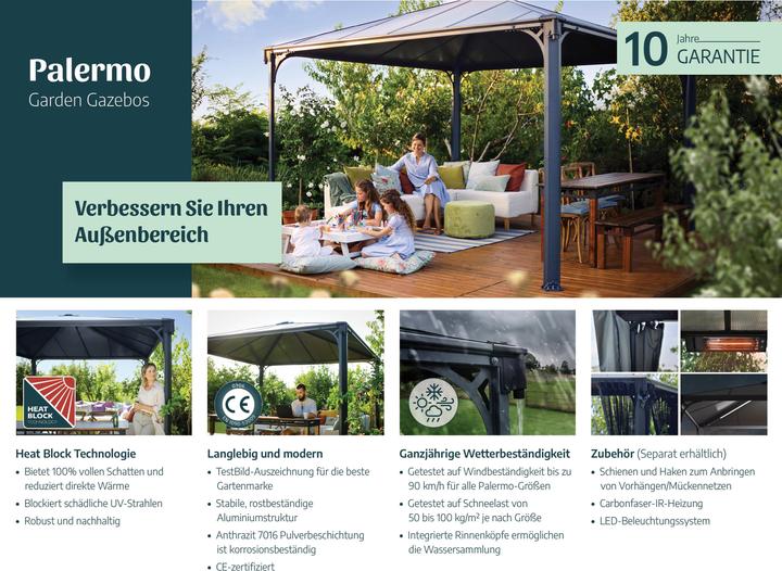 Produktbild Palram Palermo 3600 (360 cm, 360 cm)