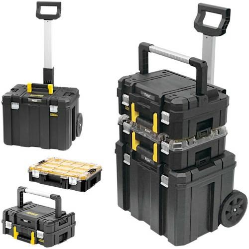 Actual product image Stanley Tstak Fatmax 3-Module Tool Trolley (3 pieces)
