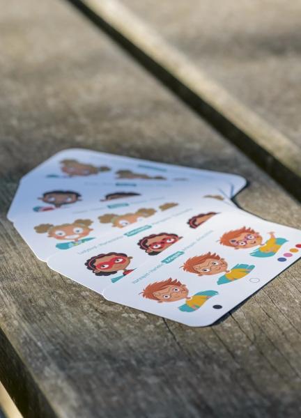 Produktbild Namaki Bio Schminkset 6 Farben Regenbogen