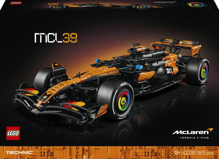 Actual product image LEGO McLaren MCL39 F1 racing car (LEGO Technic)