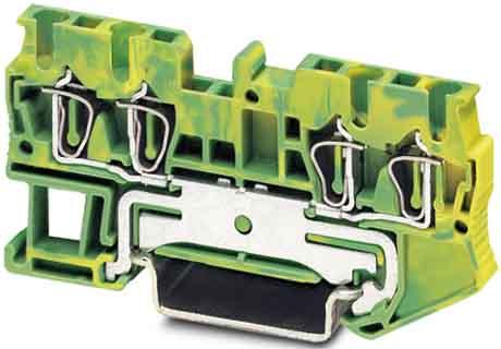 Produktbild Phoenix Contact Schutzleiterklemme ST2,5 Quattro gn/ge