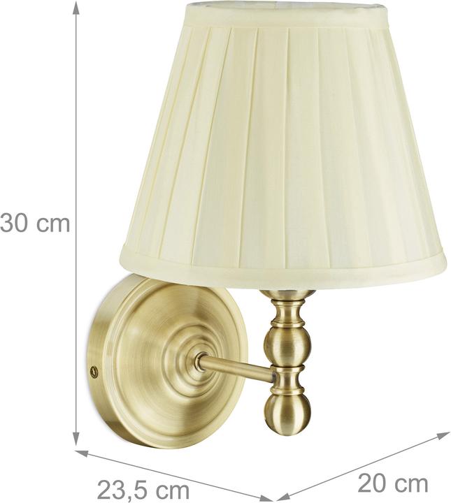Image du produit Relaxdays Lampe murale (E14)