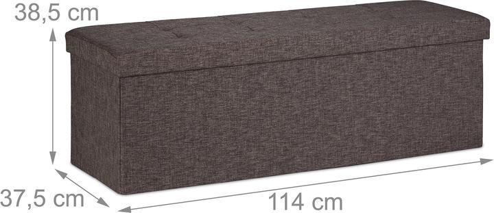 Immagine prodotto Relaxdays Panca contenitore (114 cm)