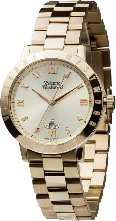 Actual product image Vivienne Westwood Bloomsbury Analog Quartz Watch with Date Function (Analogue wristwatch)