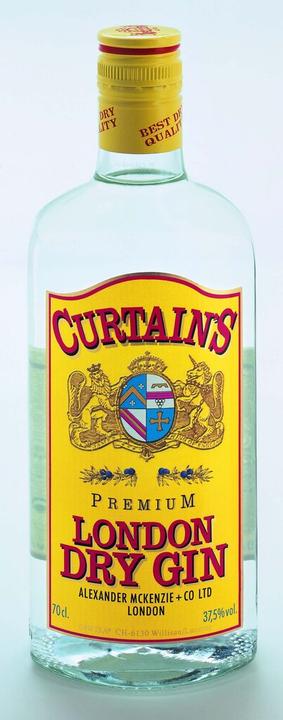 Image du produit Curtains London Dry Gin (1 x 70 cl)