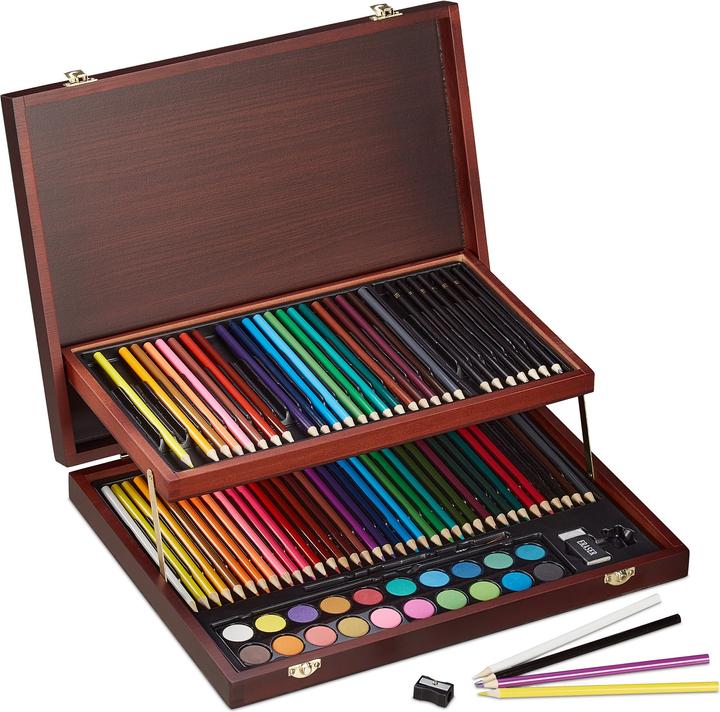 Relaxdays Malkoffer (1 x)