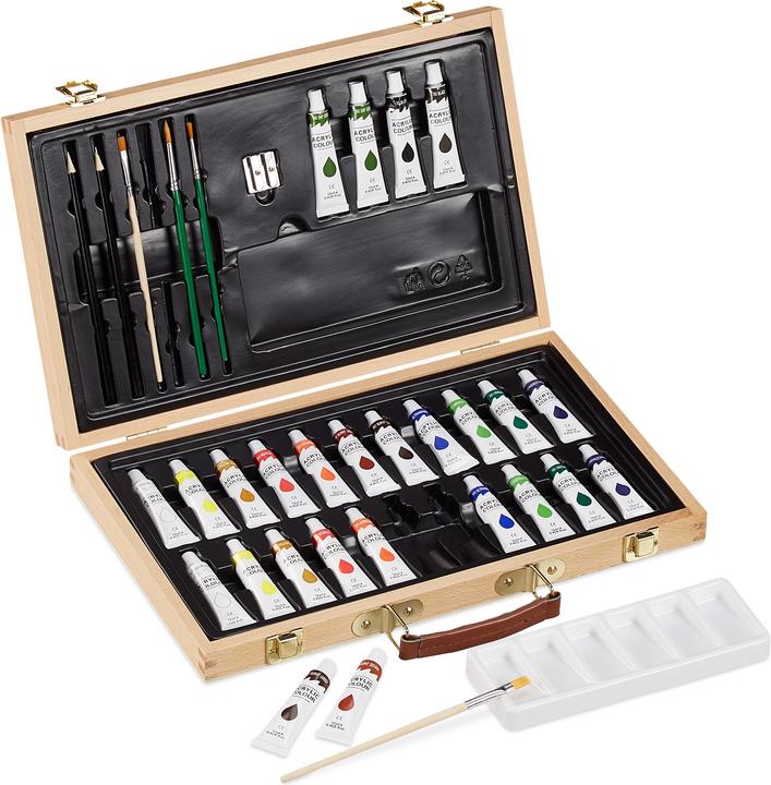Actual product image Relaxdays Painting case