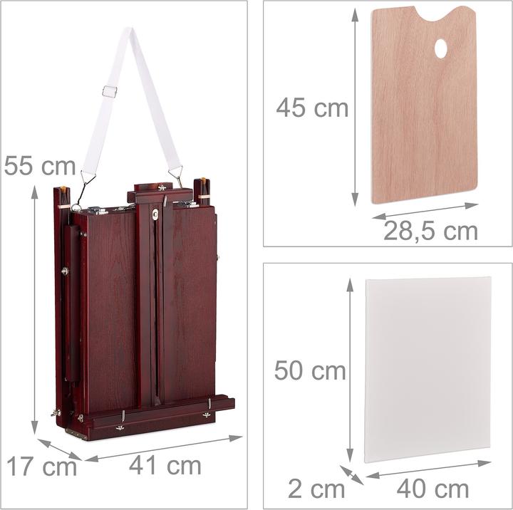 Immagine prodotto Relaxdays Cavalletto pittura