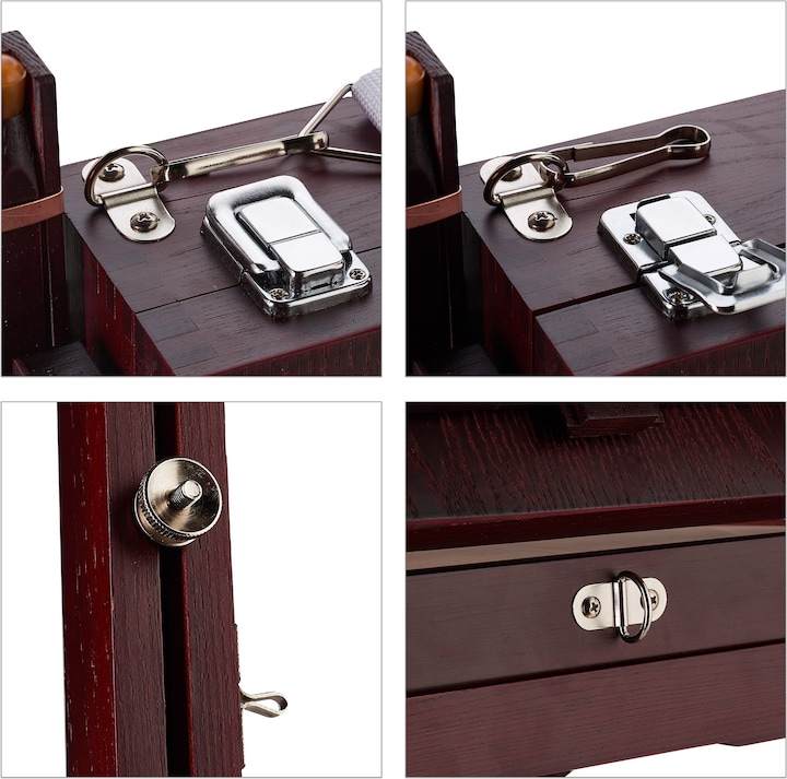 Image du produit Relaxdays Valise chevalet