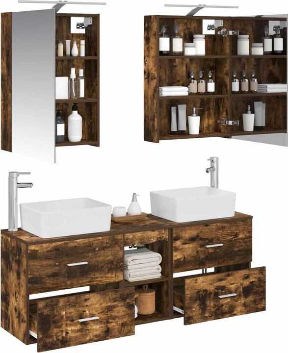 Produktbild vidaXL Badezimmer-Aufbewahrungsmöbel