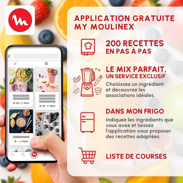 Image du produit Moulinex Perfectmix+ (1200 W)