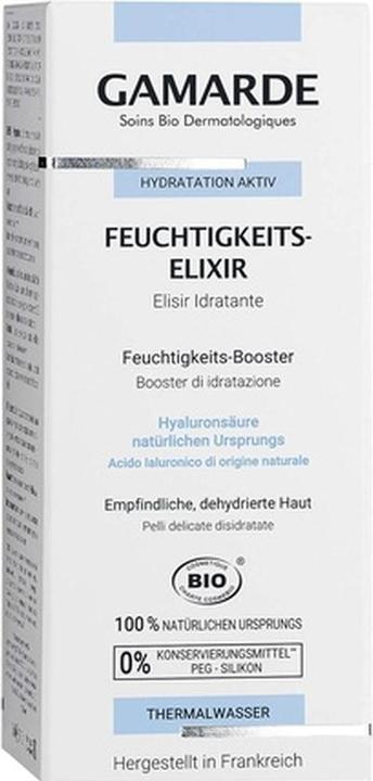 Actual product image Gamarde BIO Moisturising Elixir Aloe Vera & Thermal Water - 30ml - (30 ml)