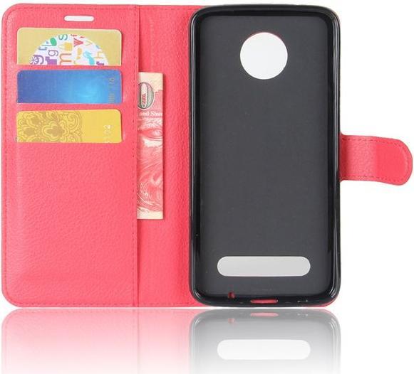 Immagine prodotto MU Classic Copertina in pelle con texture litchi (Motorola Moto Z2 Play)