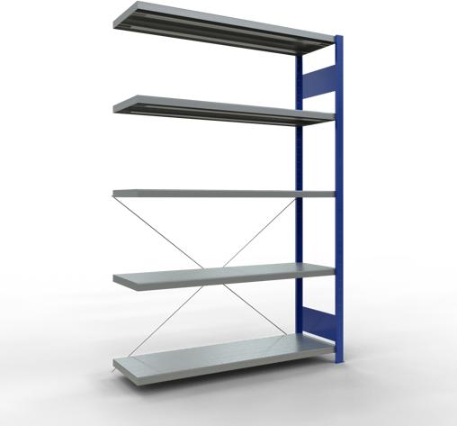 Actual product image Schulte Lagertechnik MULTIplus250 boltless bay system with cross brace