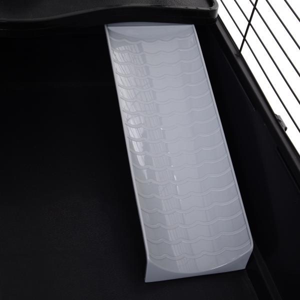 Image du produit PawHut Cage pour cochons d'Inde avec enclos extérieur