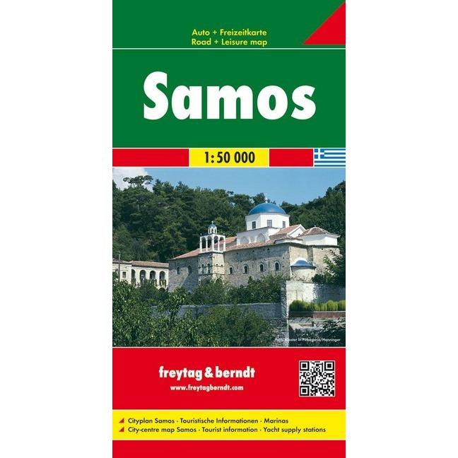 Samos 50000, Landkarte
