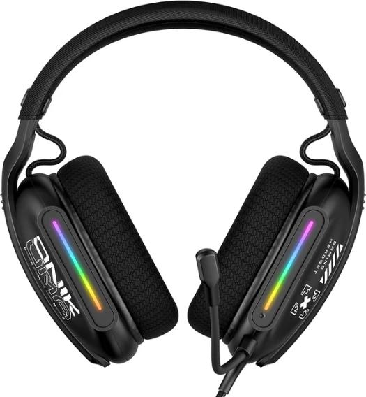 Actual product image Onikuma X12 Black 3.5MM GAMING HEADSET (Cable)