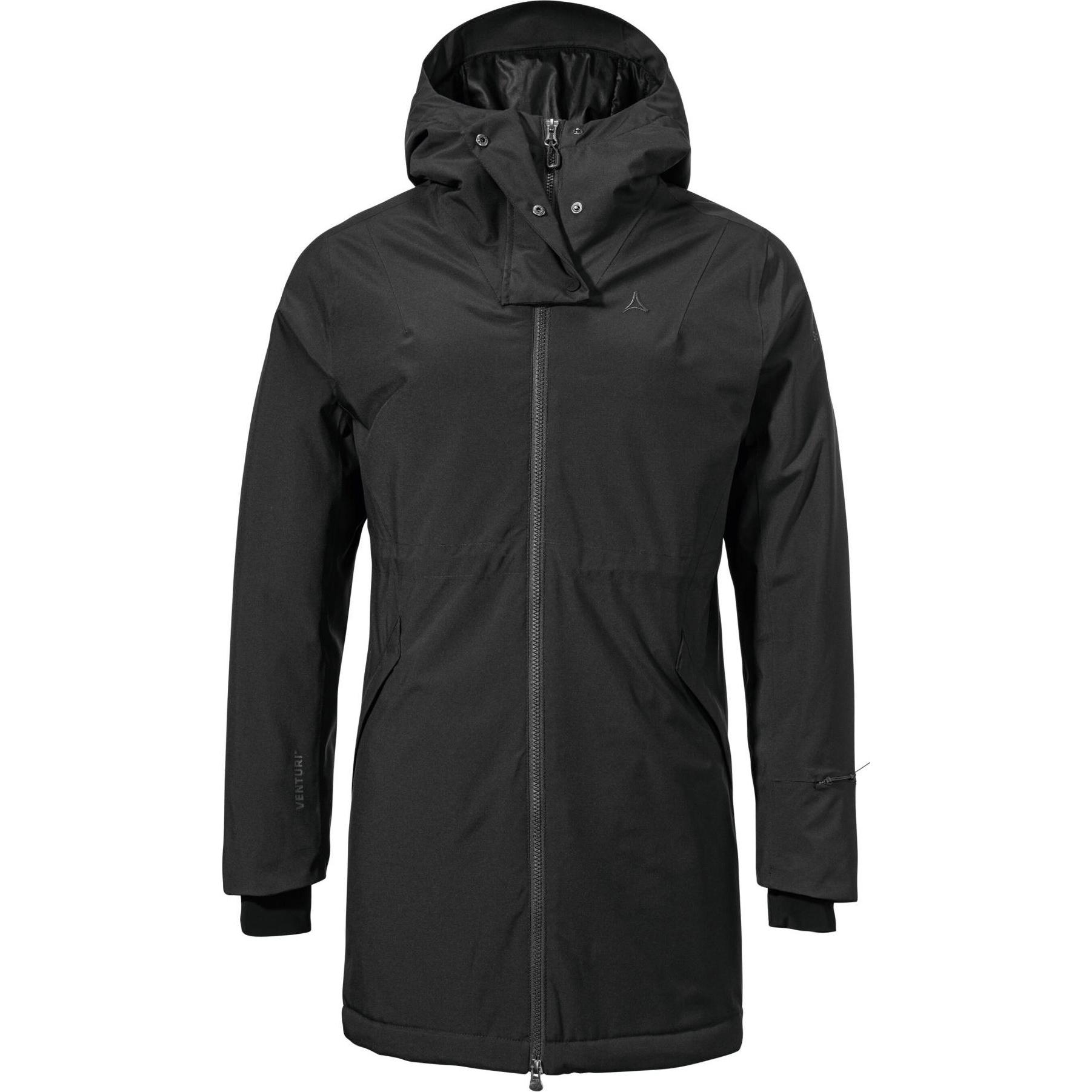 Thumbnail - Schöffel, Damen, Jacke, Women's Insulated Parka Crivat (48, 4XL), Schwarz, 48, 4XL