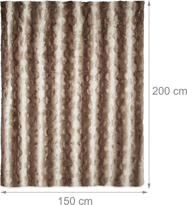 Actual product image Relaxdays Fur blanket (200 x 150 cm)
