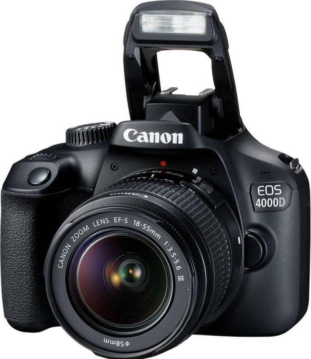 Actual product image Canon Eos 4000d Dc - (Eu) (18 - 55 mm, 18.70 Mpx, APS-C / DX)