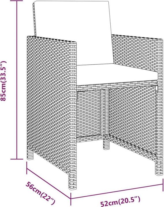 Image du produit vidaXL Cherlyn (67 cm)