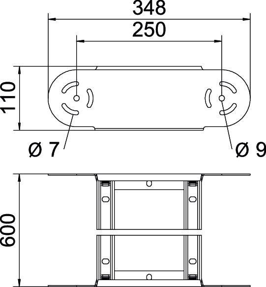 Actual product image OBO Bettermann BETTERMANN SLGBE 1160 FT