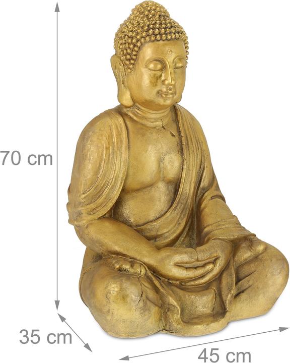 Produktbild Relaxdays Buddha-Figur