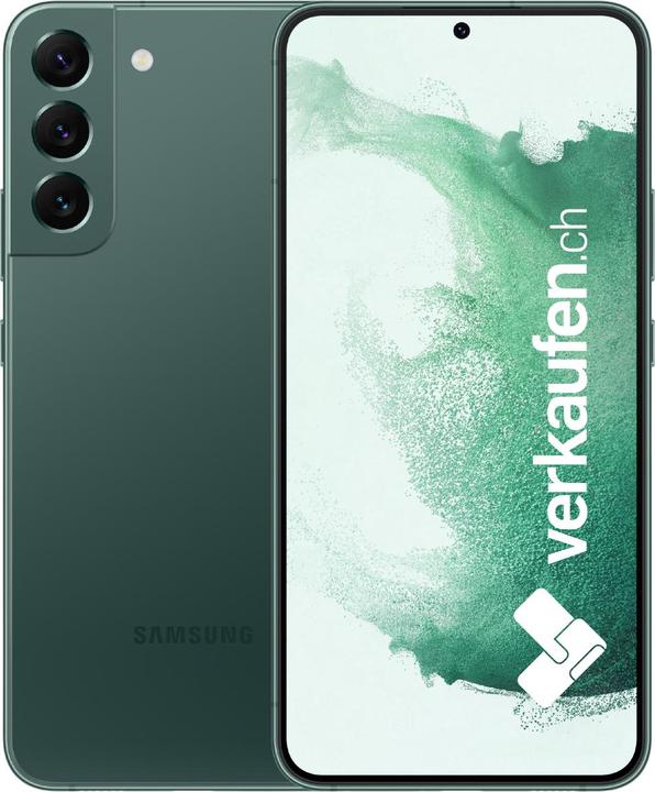 Produktbild verkaufen.ch Galaxy S22+ 5G (256 GB, Green, 6.60", Dual SIM, B / Sehr gut)