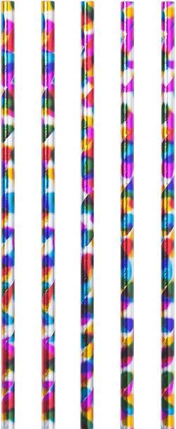 Actual product image Creative Party Pailles en papier Rainbow