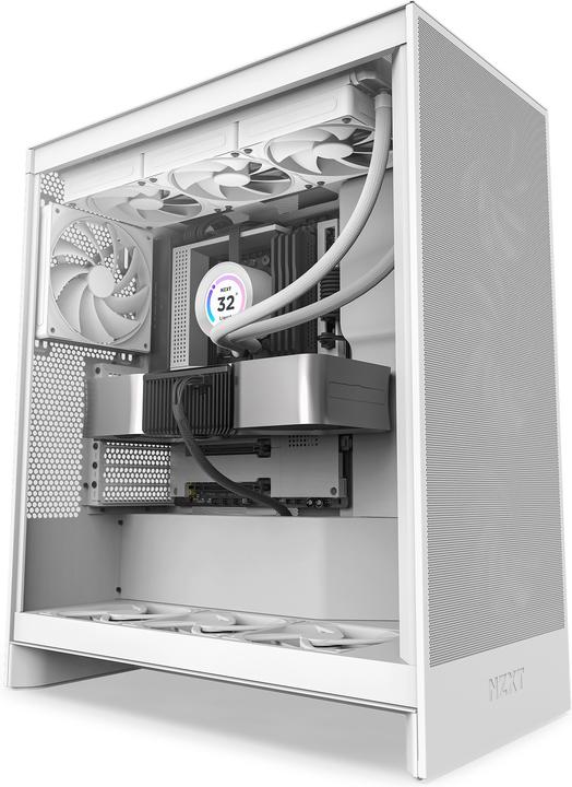 Produktbild NZXT Q-Serie F120Q Lfter White 120mm RF-Q12SF-W2 (120 mm, 1 x)