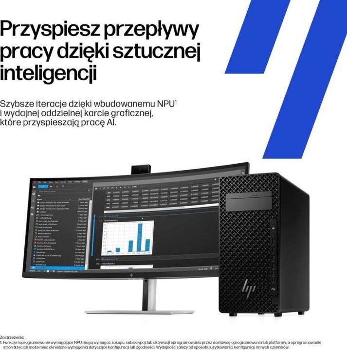 Actual product image HP Z2 Tower G1i Workstation Desktop PC (512 GB, 16 GB, Intel Core Ultra 7 265, RTX A400)