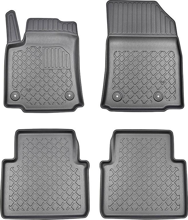 Aristar All-weather floor mats for Opel Crossland X / Citroen C3 Aircross from 2017 to today (1 set of 4 floor mats)