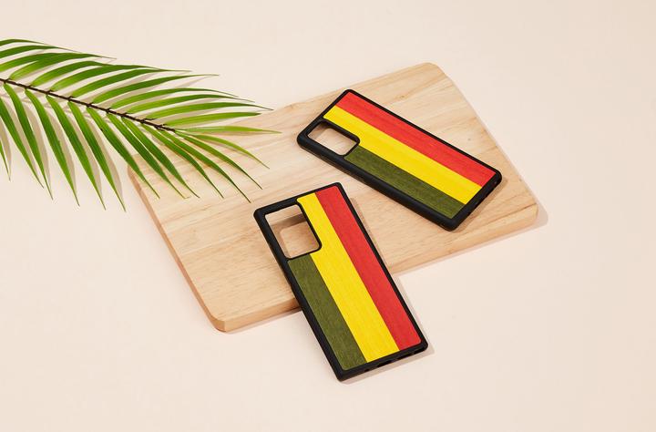 Produktbild Man.Wand &WOOD Hülle für Galaxy Note 20 Ultra Reggae Case (Samsung Galaxy Note 20 Ultra)