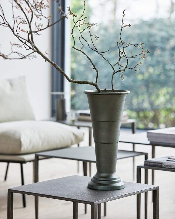 Actual product image House Doctor Florist Vase - Green (211150400) (1 x, Ø 21.5 x 45 cm, 29.69 l)