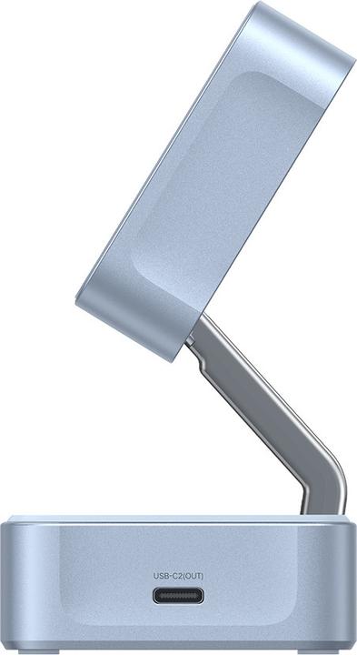 Actual product image Ugreen MagFlow 2-in-1 Magnetic Wireless Charger (35 W)