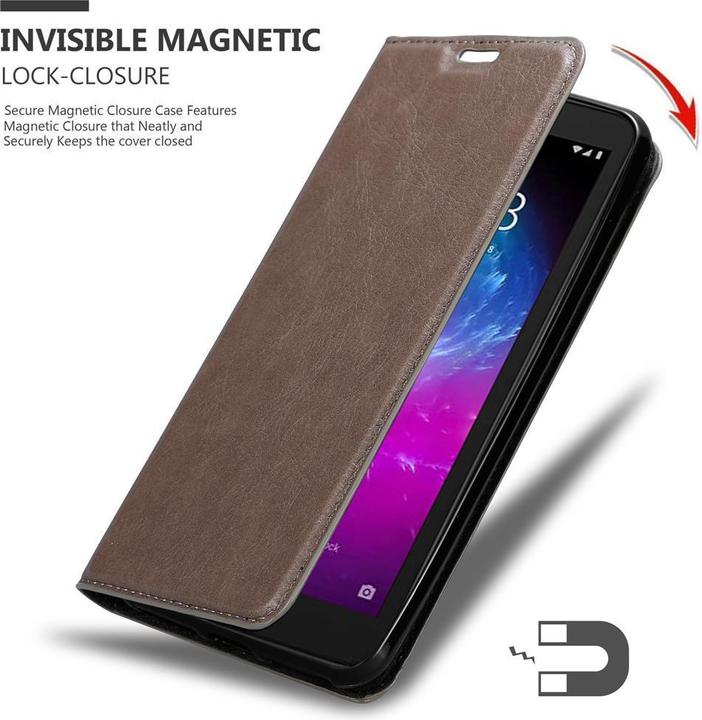 Produktbild Cadorabo Book Invisible Magnet Cover (ZTE Blade A3)