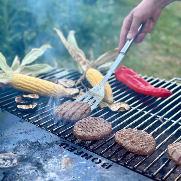 Produktbild Bonfeu Halbkreis Grillrost für Feuerschale Ø100cm (104 cm)