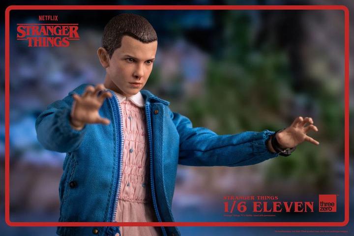 Actual product image ThreeZero Stranger Things figurine 1/6 Eleven 23 cm