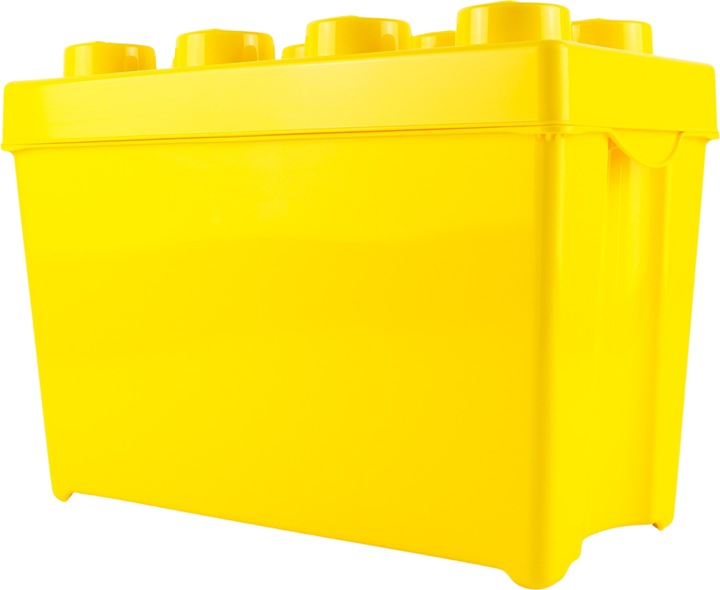Produktbild LEGO Aufbewahrungsbox Gross mit Deckel Stapelbar NEU! Teile 2x