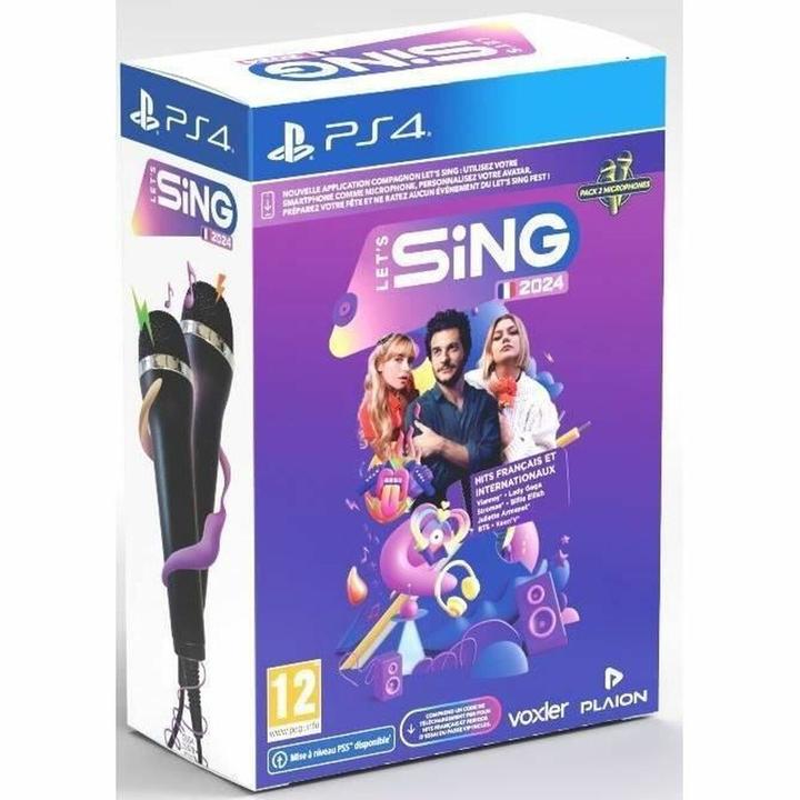 Produktbild Ravenscourt Let's Sing 2024 French Version (+ 2 Mics) (PS5, FR)